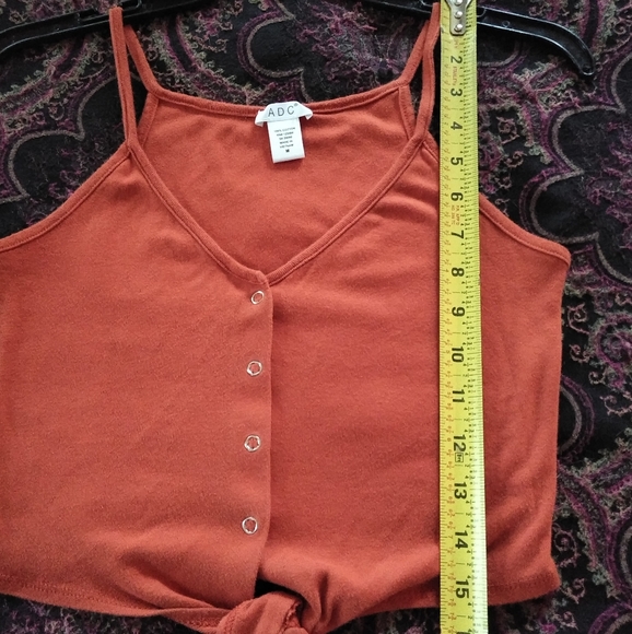 Was💲9! 🎉5/$20ADC front tie cami - Picture 5 of 8